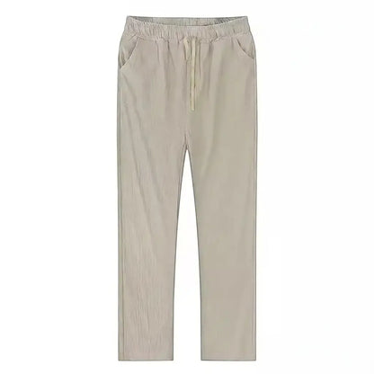 Sun-Through Linen Pants