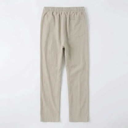 Sun-Through Linen Pants