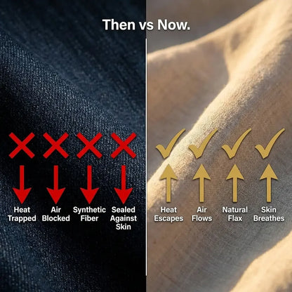 Sun-Through Linen Pants