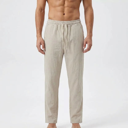 Sun-Through Linen Pants
