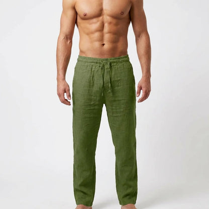Sun-Through Linen Pants