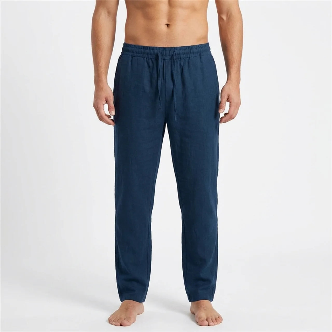 Sun-Through Linen Pants