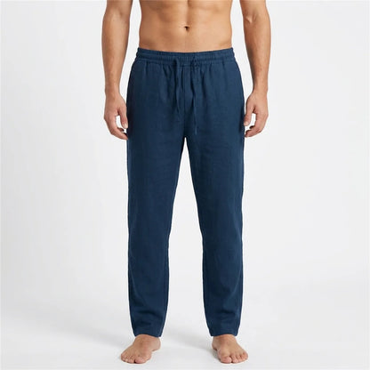 Sun-Through Linen Pants