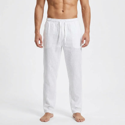 Sun-Through Linen Pants
