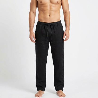Sun-Through Linen Pants